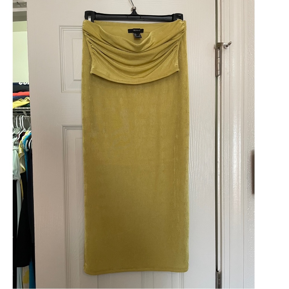 Tube top and skirt set
